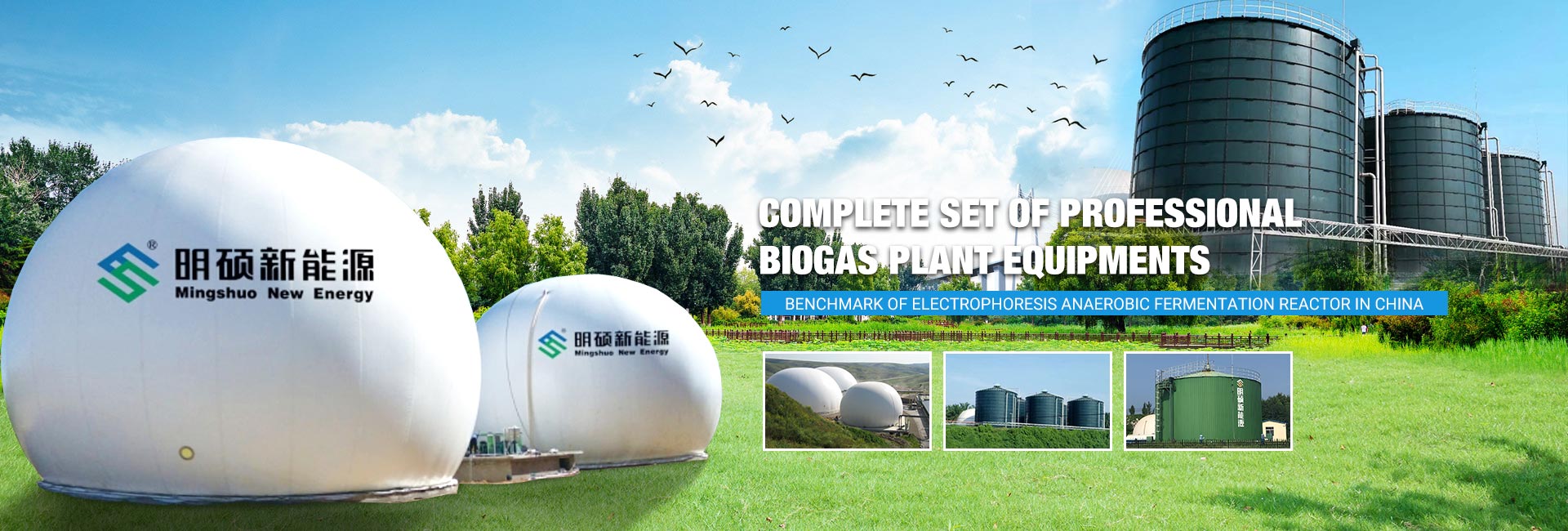 Complete Set of Professional Biogas Plant Equipments
