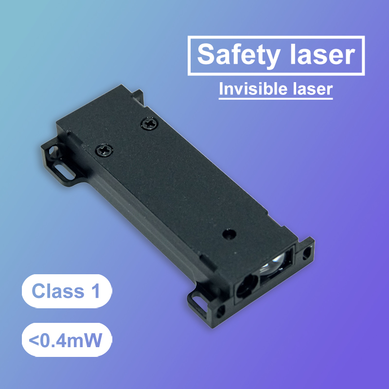 Klasse 1 usynlig lasermålesensor for prosessautomatisering
