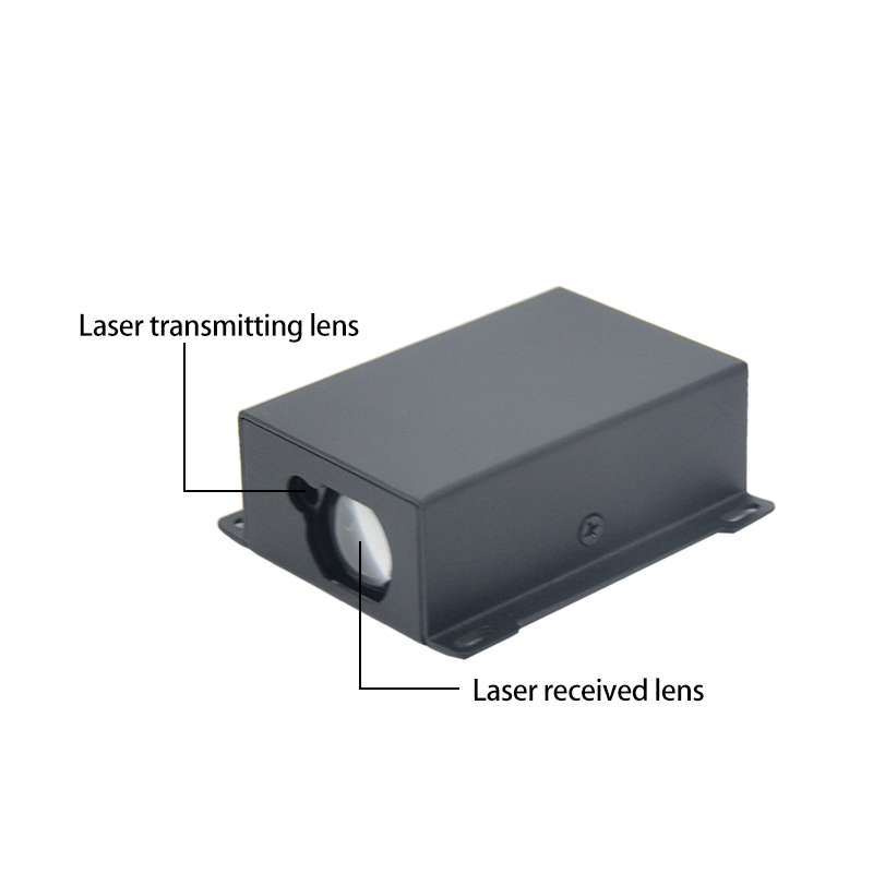 Sensor de telémetro láser infravermello de 100 m de largo alcance