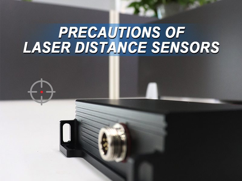 Środki ostrożności podczas stosowania laserowych czujników odległości