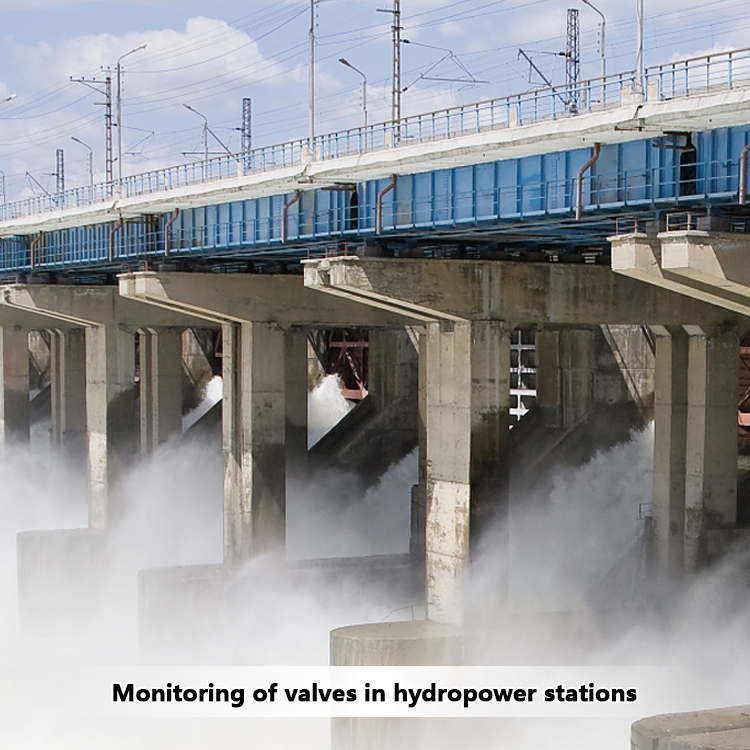 Monitorització de vàlvules de la central hidroelèctrica
