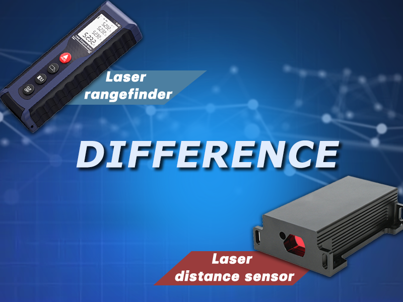 Laserové snímače vzdálenosti VS laserové měřiče vzdálenosti