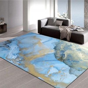 Великі килими Кришталеві декоративні килими з цифровим принтом для вітальні