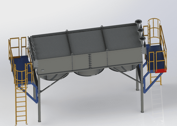 Fish Meal Cooking Plant -
 Air cooled condenser – Sensitar Machinery