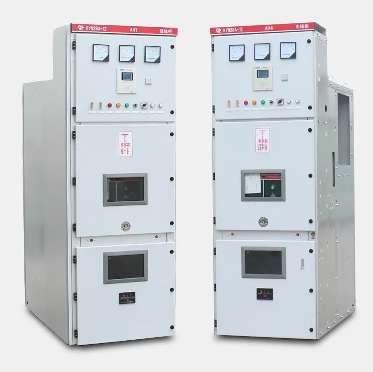 KYN28-12 indoor metal enclosed type electrical switchgear medium voltage metal-clad switchgear manufacturers