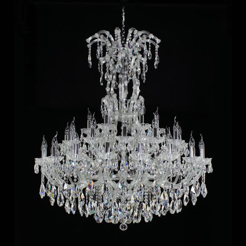 36 Lights Maria Theresa Chandelier Elegant Crystal Lighting Wedding Chandelier