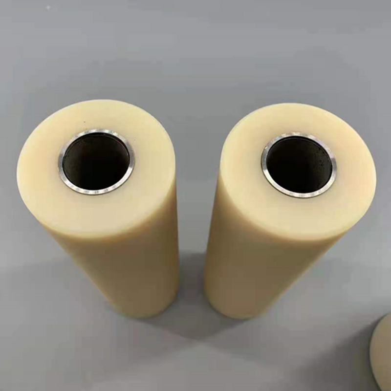 Műszaki műanyag öntött tábla PA6 poliamid Nylon műanyag cső rúd és rúd Egyedi szín mérettel Kiemelt kép