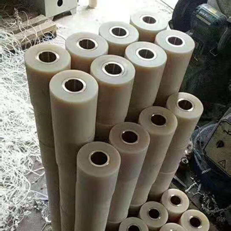 Engineering Plastic Cast Board PA6 polyamide Nylon plastic Tube Rod and bar Customized color with size