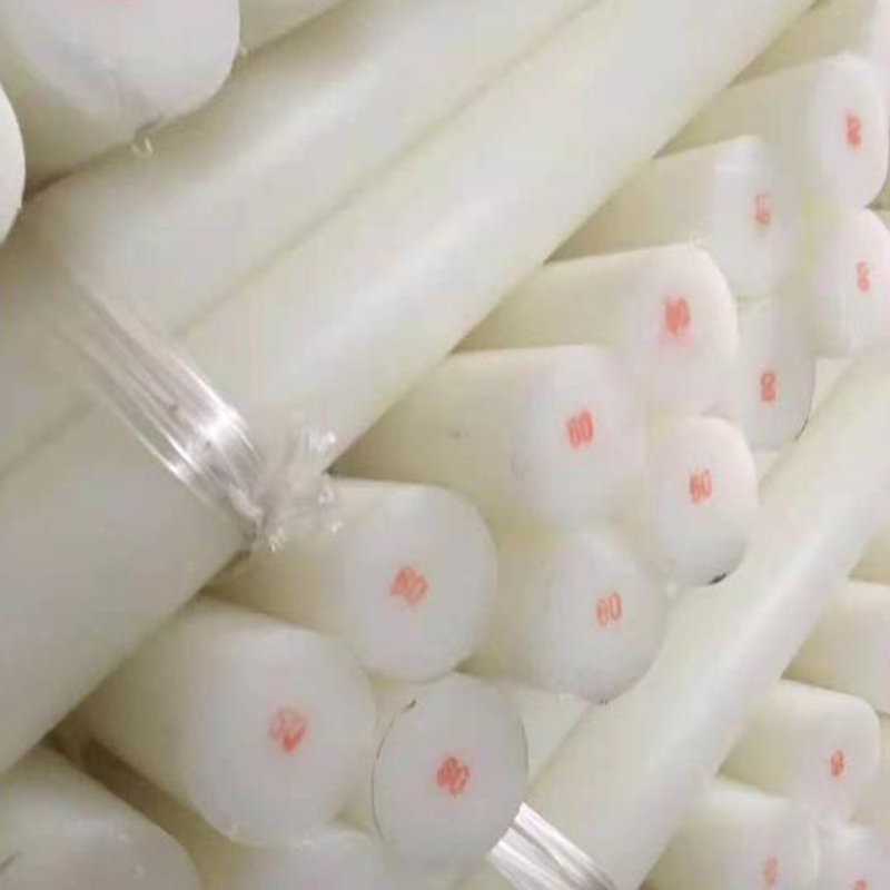 ODM OEM Engineering Plastic Cast PA6 polyamide Nylon plastic  Rod and bar Customized color with size