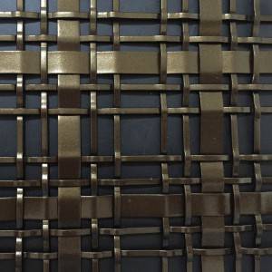 XY-2414P Stainless steel flat wire woven mesh screen