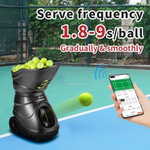 Reasonable price for China Siboasi APP Control Automatic Tennis Shooting Machine with Large Battery Model S4015u