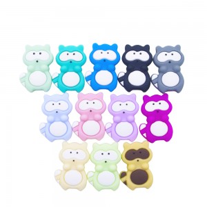 Big Discount Baby Spoons And Dishes - OEM Factory for China Baby Silicone Pacifier Clips Chain DIY Beads Mini Cartoon Animal Beads Chewable Teething Beads for Nipple Holder BPA – Melikey