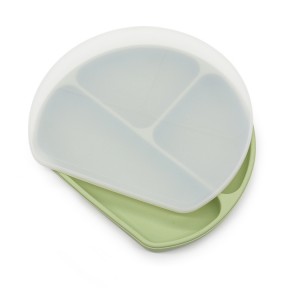 Bottom price Silicone Placemat Baby Supplier - Wholesale BPA Free Dish Plate for Baby Feeding – Melikey