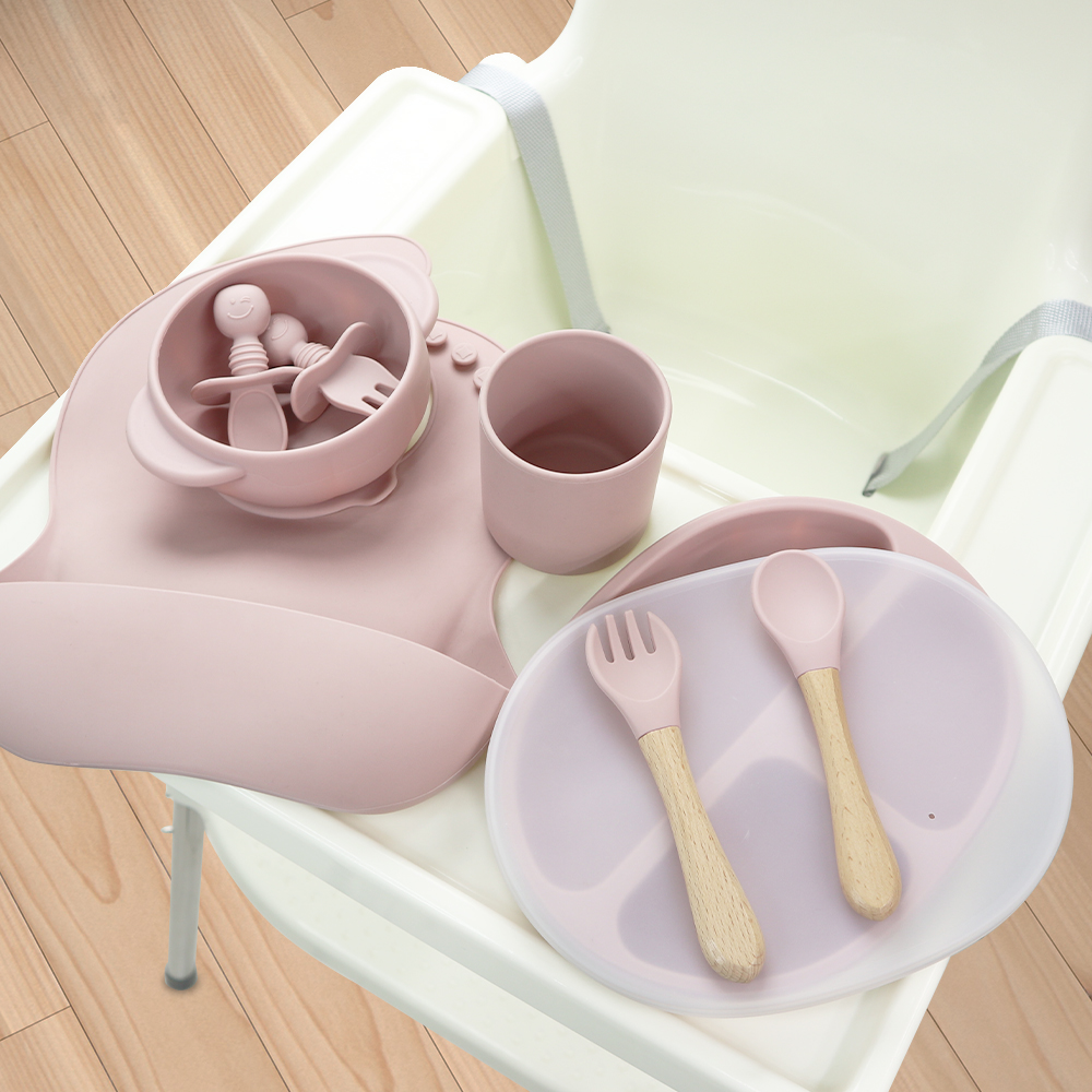 Customizable Features of Silicone Baby Feeding Set l Melikey