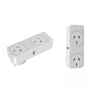 Wholesale Dual Smart Outlets with 2 Type A USB Ports No Hub Required for Home and Office