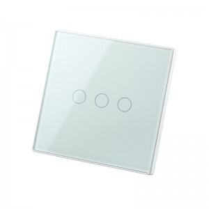 OEM Manufacturer Glass Panel Touch Switch Ts1-Zw Series Zigbee/WiFi, EU/Us