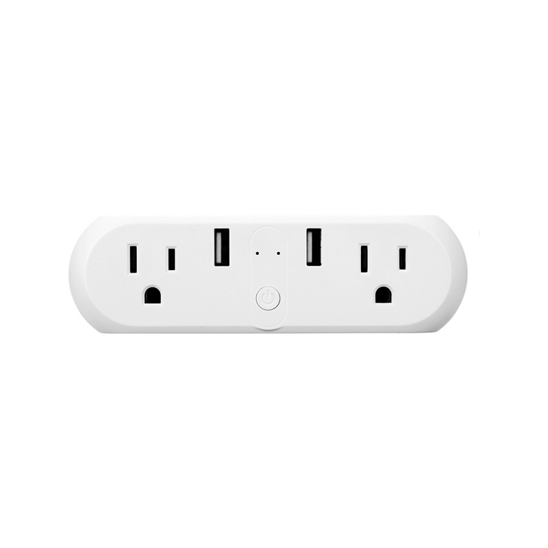 SIMATOP D2 Smart Plug Double Sockets 10A Smart Home WiFi & Bluetooth Smart Outlet, 2.4G WiFi Only, 1-Pack Featured Image