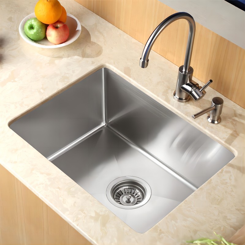 Handmade Stainless Steel Single Bowl Sink para sa Kitchen Sink/ Bar Sink