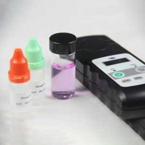 Colorímetro portátil Q-CL501 para cloro libre, dióxido de cloro (5-para)