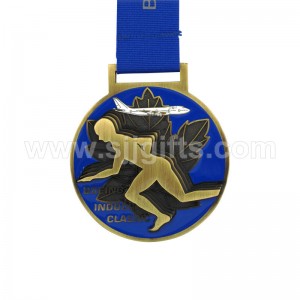 Medalla 3D / Medalla 3D personalizada / Medalla en relieve 3D / Medalla de metal 3D