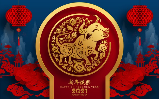 Chinesische Neujahrswünsche