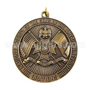 3D-medal / kohandatud 3D-medal / 3D-leevendusmedal / 3D-medal