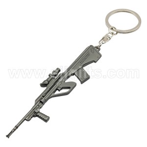Porte-clés mini pistolet et porte-clés AWM