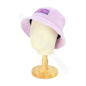 قبعات دلو تيري المناشف المخصصة قبعات الشمس