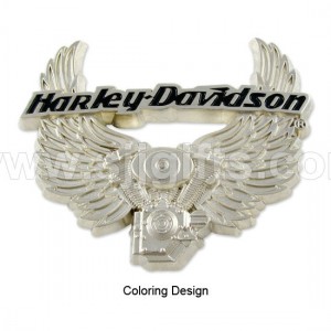 Pin Kerah Harley Davidson