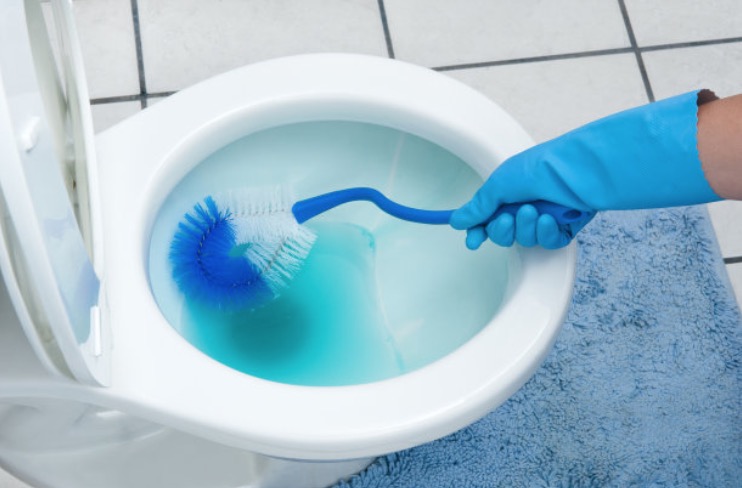 How to clean a toilet?
