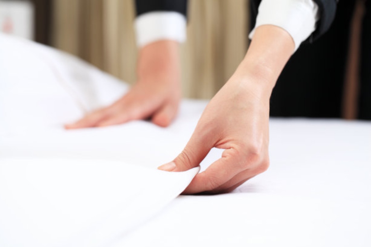 What affect the cleanliness of hotel linen washing?