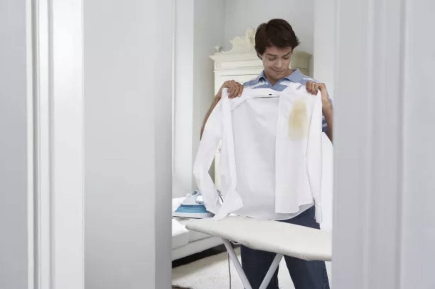Common types of clothing stains