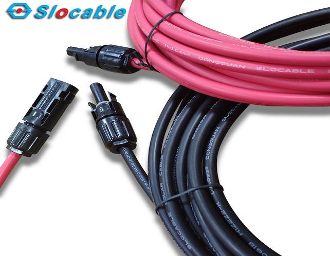 uxcell 3FT Flexible Solar Panel Extensions Cable 10 AWG PV Wire w/Male Female MC4 Connector High Current Carrying Capacity 