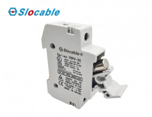 Slocable 1500V DC kutija s osiguračima za solarnu 10A 20A 30A 40Amp