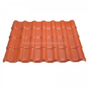 Foglia di tettu in resina di PVC