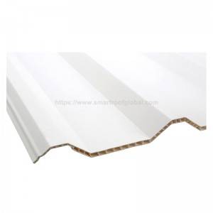 ASA+PVC ღრუ გოფრირებული სახურავის ფურცელი