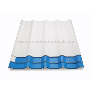 PVC Hollow Roof Corrugated Plastic အမိုး