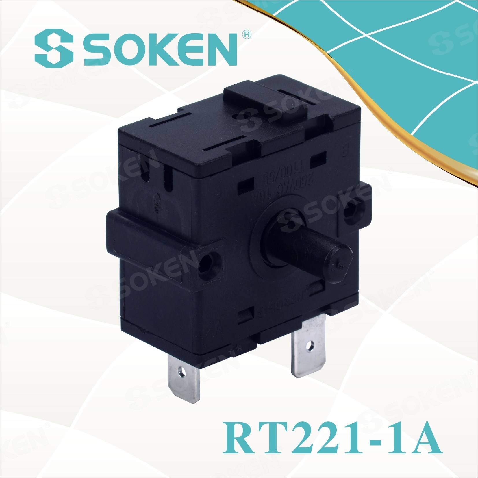 Bottom price Dome Tact Switch -
 Soken Rotary Switch – Master Soken Electrical