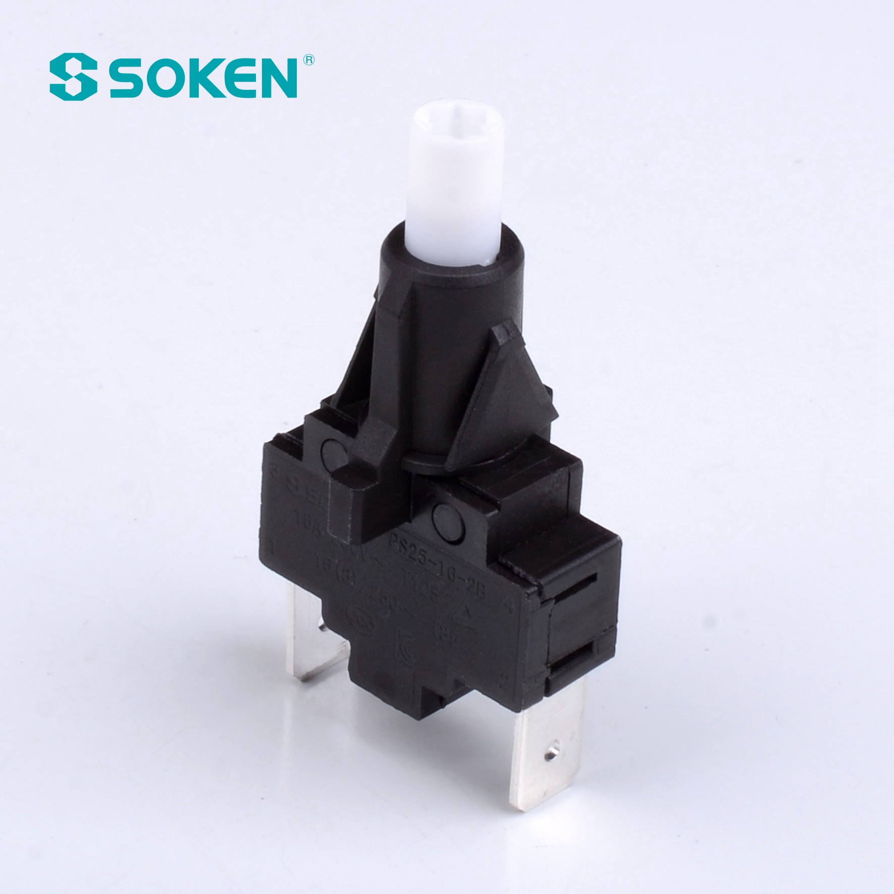 Interruptor de botão Soken PS25-16-4