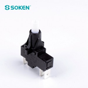 Διακόπτης κουμπιού αυτοκλειδώματος Soken PS25-16-5 2 πόλων