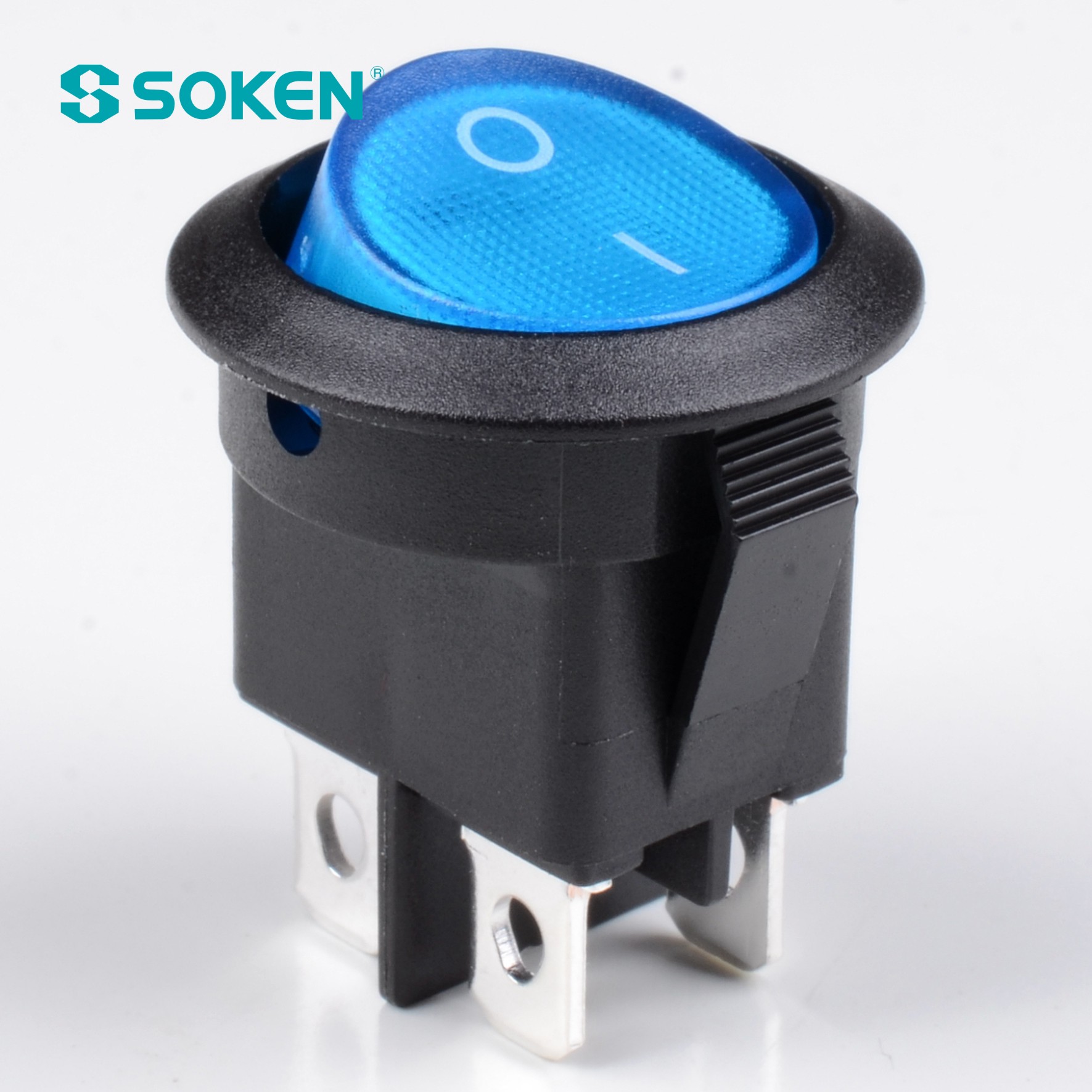 Interruptor basculant rodó Soken Rk2-13c
