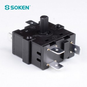Soken 4-позиционен въртящ се превключвател за нагревател