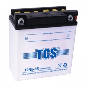 Batterie de moto TCS batterie au plomb 12N5-3B