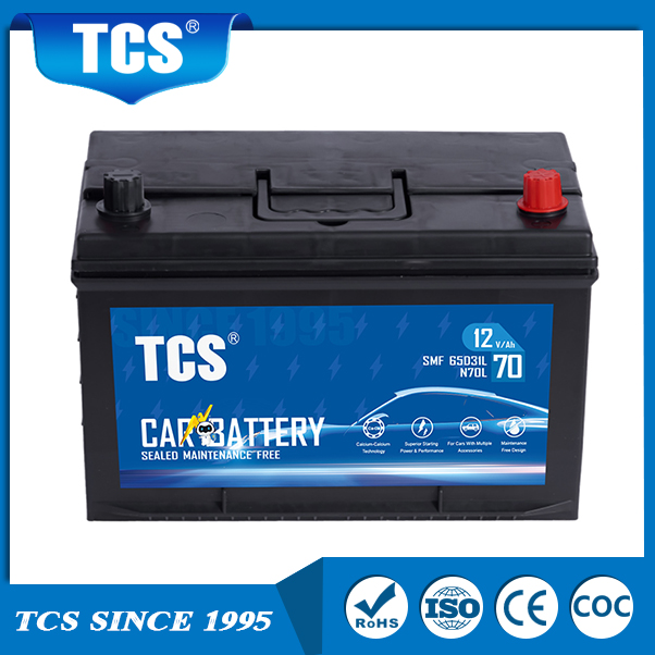 China TCS car vehicle battery sealed maintenance free SMF 65D31L  manufacturers and suppliers