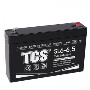 Batterie d'alarme de batterie UPS, batterie de balance 6V 6,5ah SL6-6.5