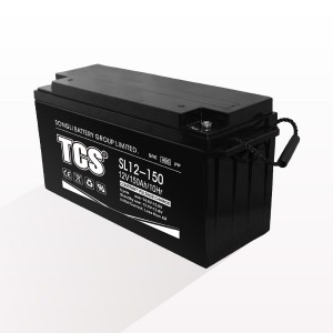 Batterie de secours solaire batterie de taille moyenne SL12-150
