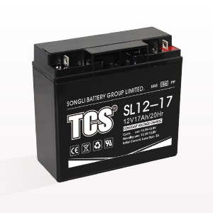Batterie de secours solaire batterie de petite taille SL12-17