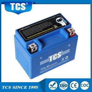 TCS SMF Battery YT4L-BS-blue