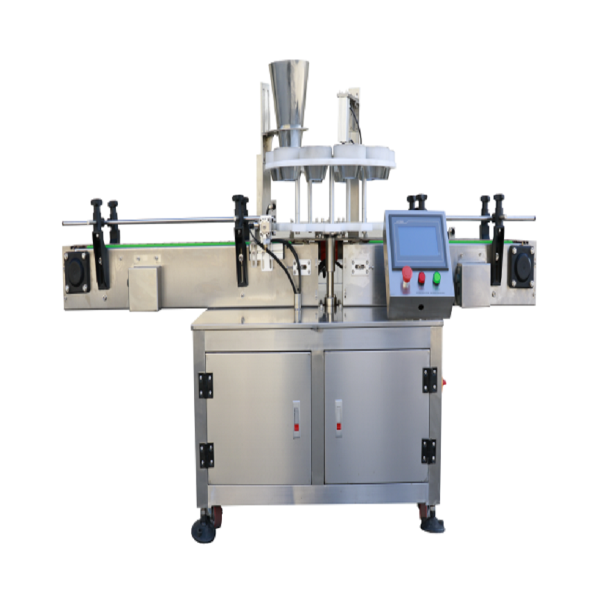 China Automatic Gummy Candy Cashew Nut Rotary Filling Weighing Packing  Machine For Bottle Jar Container Manufacturer and Supplier