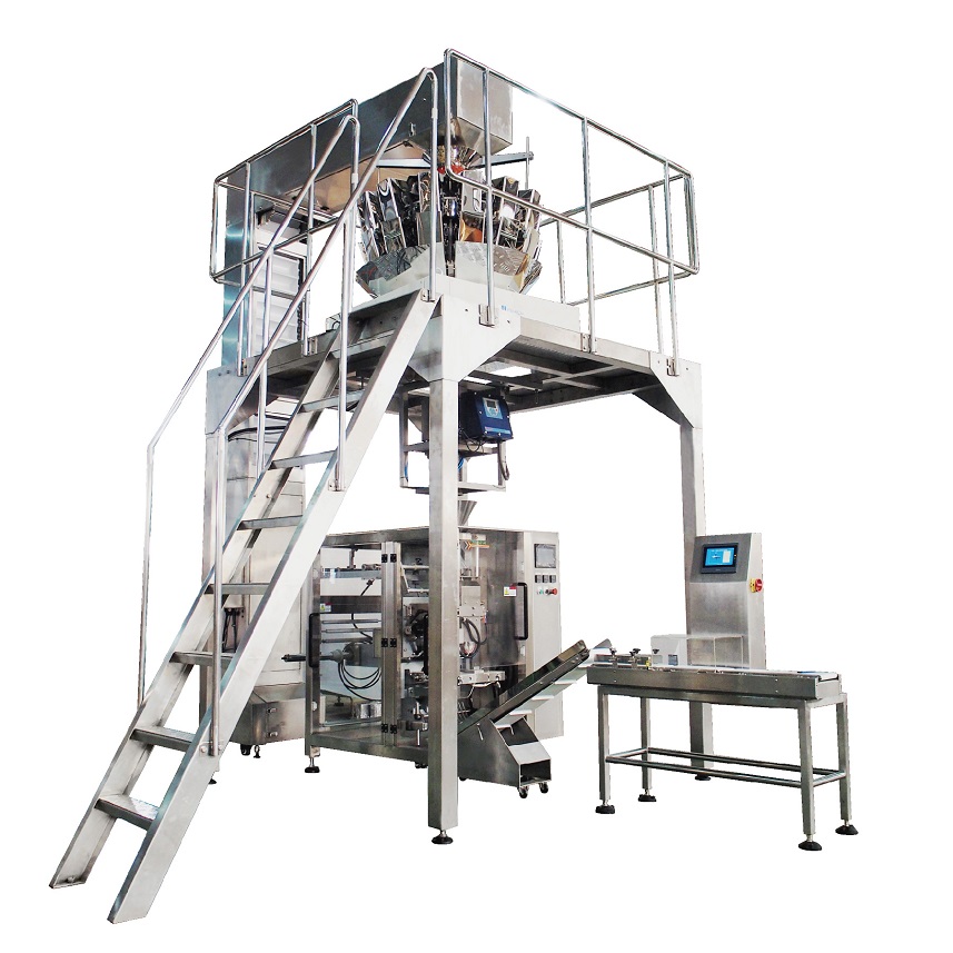 Rapid Delivery for Valve Bag Cement Packing Machine -
 Frozen Food Packing Machine Fish Balls / Meatball / Dumpling Packing Machine With Multihead Weigher – Soontrue